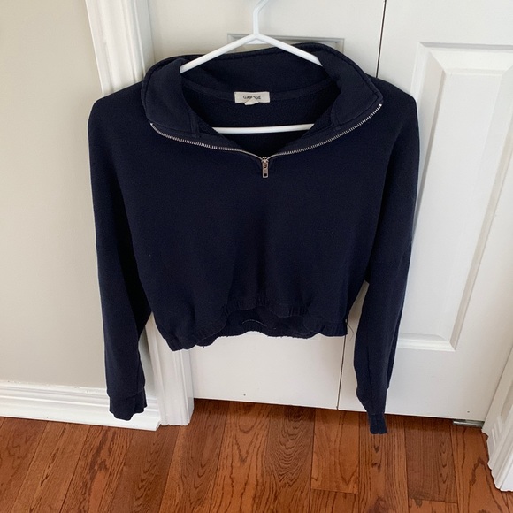 Garage cropped sweatshirt - Picture 1 of 3